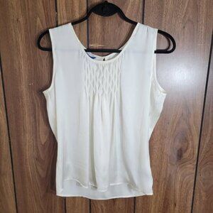 Women TABI Simply Classic Winter White Blouse - M/M